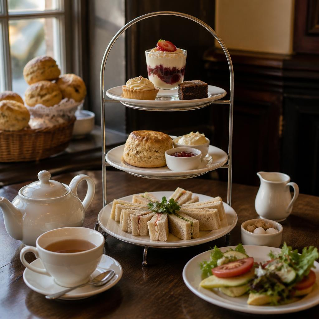 Traditional afternoon tea